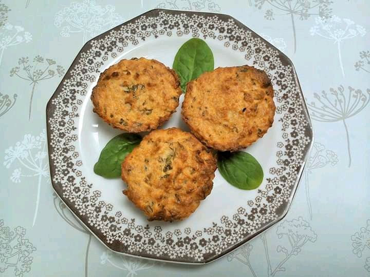 Muffinki szpinakowo - owsiane Muffinki szpinakowo - owsiane