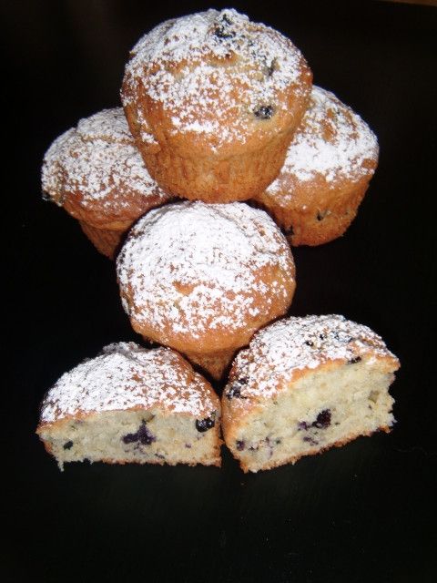 Muffinki z borówką amerykańską