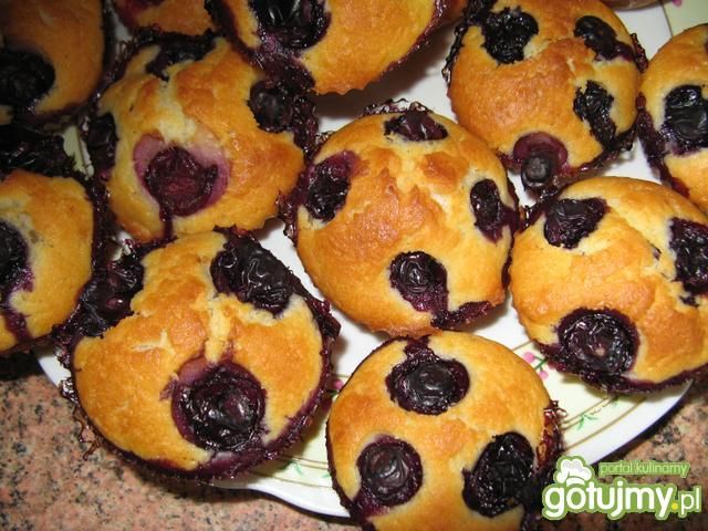 Muffinki z borówkami 2 Muffinki z borówkami 2