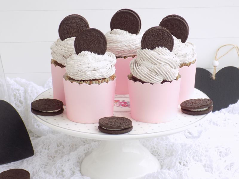 Muffinki z ciasteczkami ,,Oreo''  Muffinki z ciasteczkami ,,Oreo''