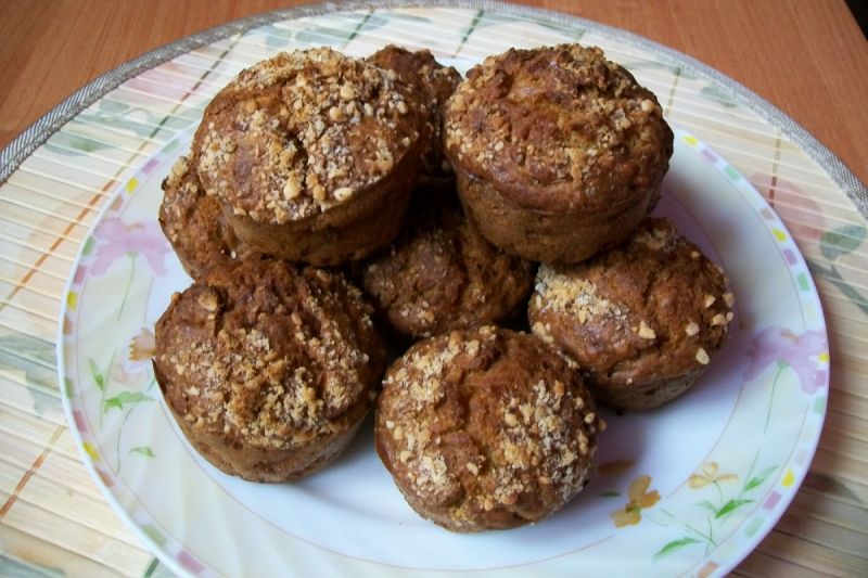 Muffinki z cukinią Muffinki z cukinią