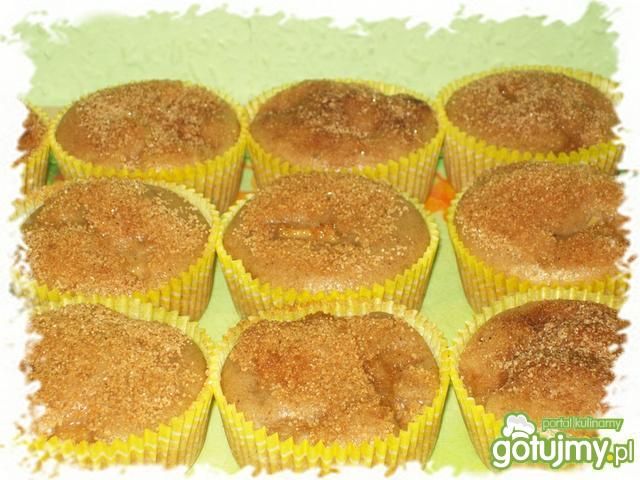 Muffinki z cukrową posypką Muffinki z cukrową posypką