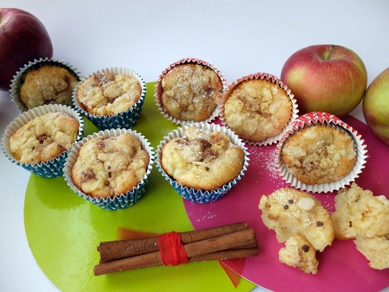 Muffinki z cydrem i jabłkami Muffinki z cydrem i jabłkami