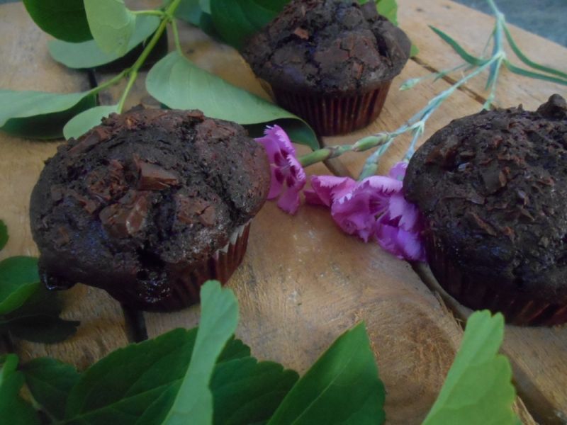 Muffinki z czekoladą