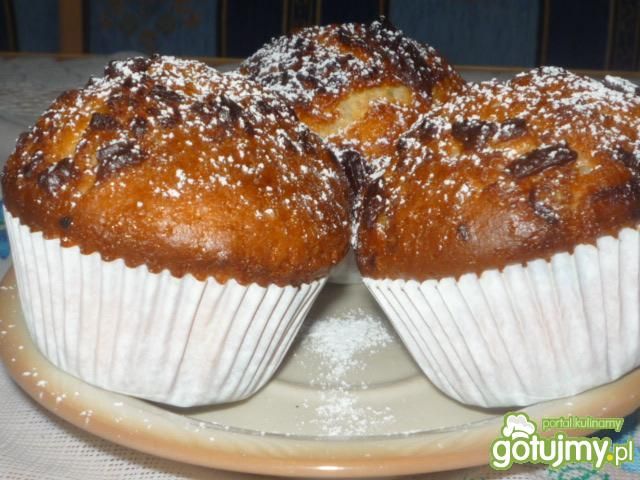 Muffinki z czekoladą 3 Muffinki z czekoladą 3