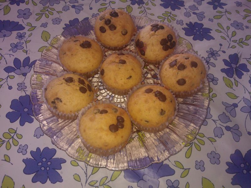 Muffinki z czekoladą Muffinki z czekoladą