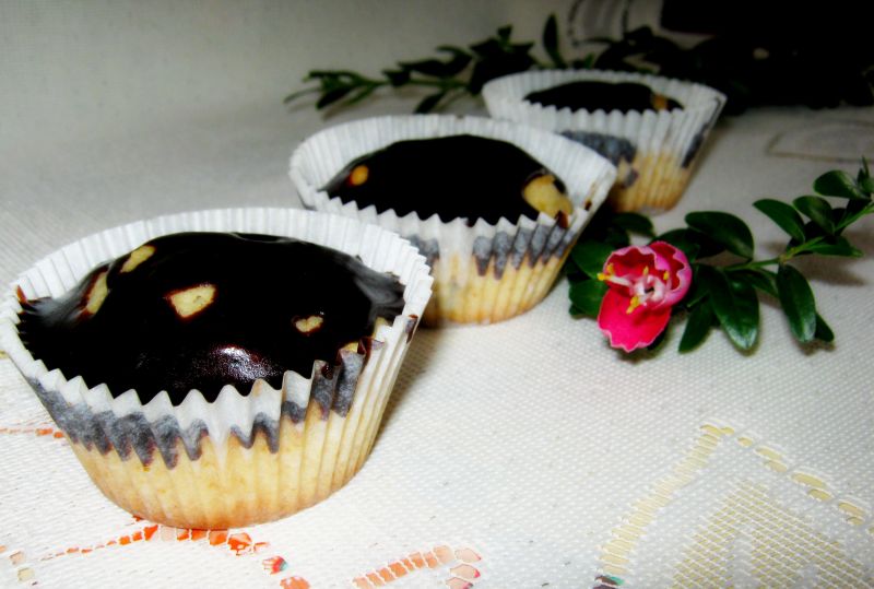 Muffinki z czekoladą