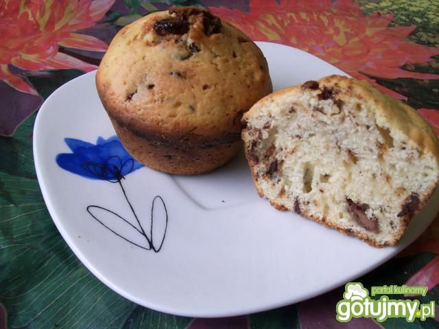 Muffinki z czekoladą Muffinki z czekoladą