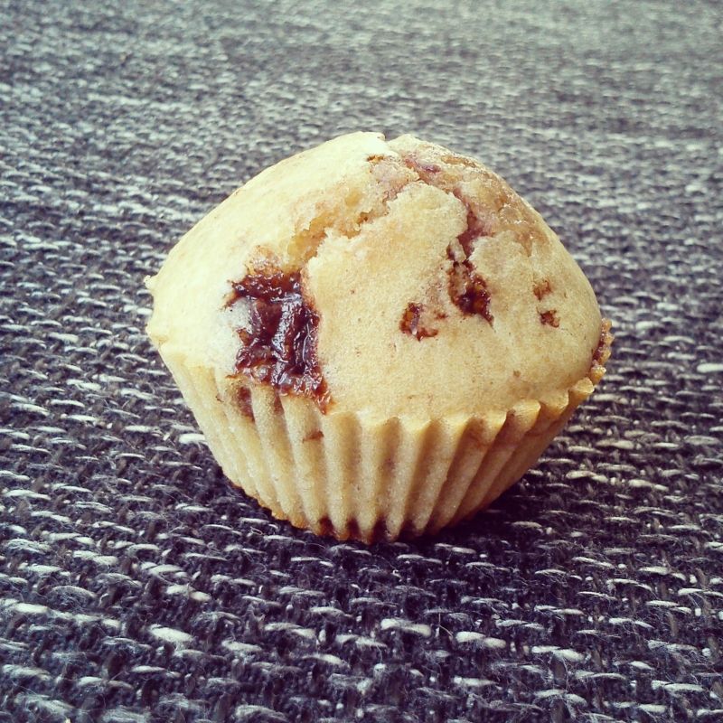 Muffinki z czekoladą i malinami  Muffinki z czekoladą i malinami