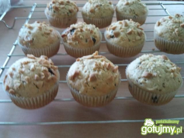 Muffinki z dodatkiem masła orzechowego