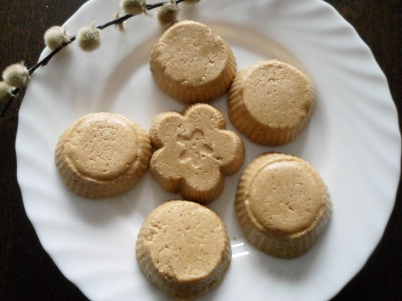 Muffinki z domowej chałwy Muffinki z domowej chałwy