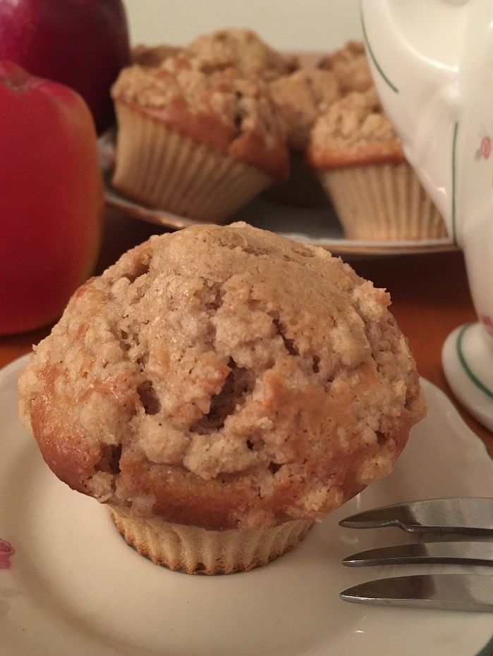 Muffinki z jabłuszkiem i cynamonem