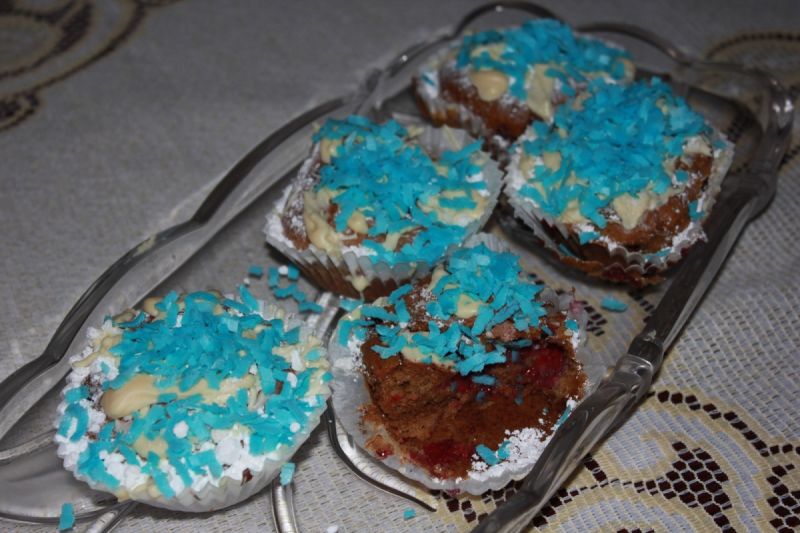 Muffinki z jeżynami  Muffinki z jeżynami