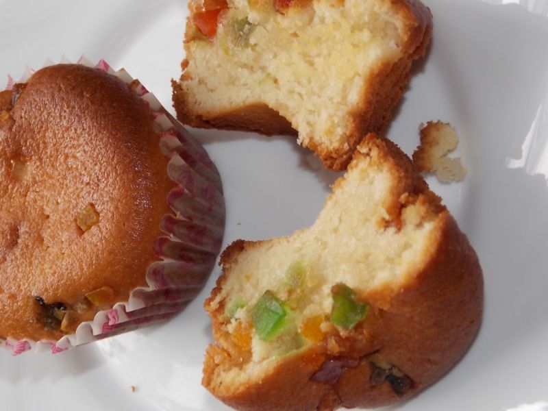 Muffinki z kandyzowaną skórką