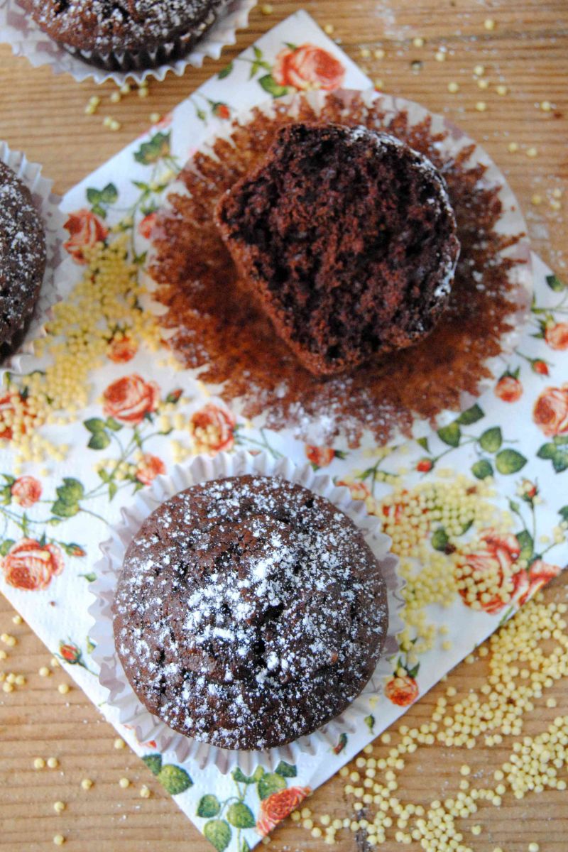 Muffinki z kaszą jaglaną Muffinki z kaszą jaglaną