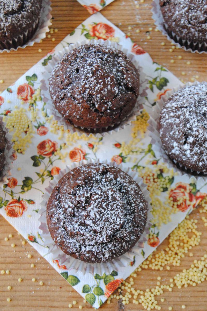 Muffinki z kaszą jaglaną Muffinki z kaszą jaglaną