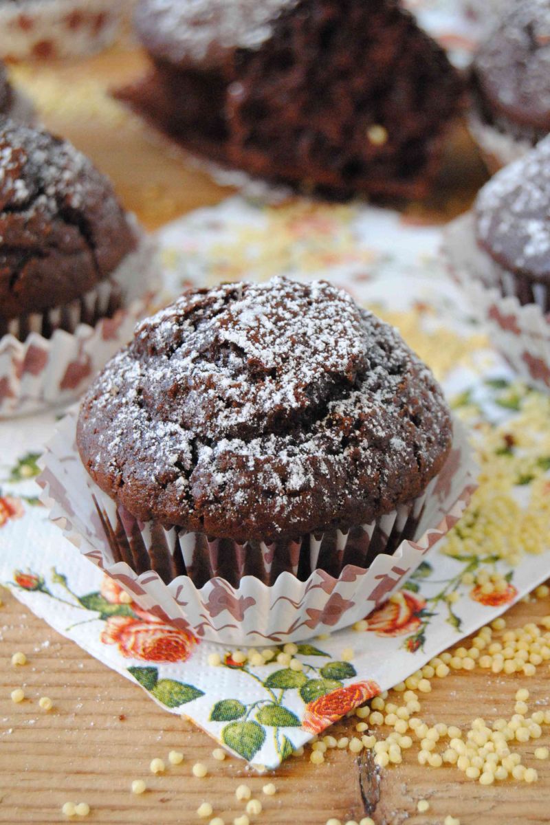 Muffinki z kaszą jaglaną Muffinki z kaszą jaglaną