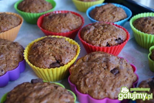 Muffinki z kawałkami czekolady 3