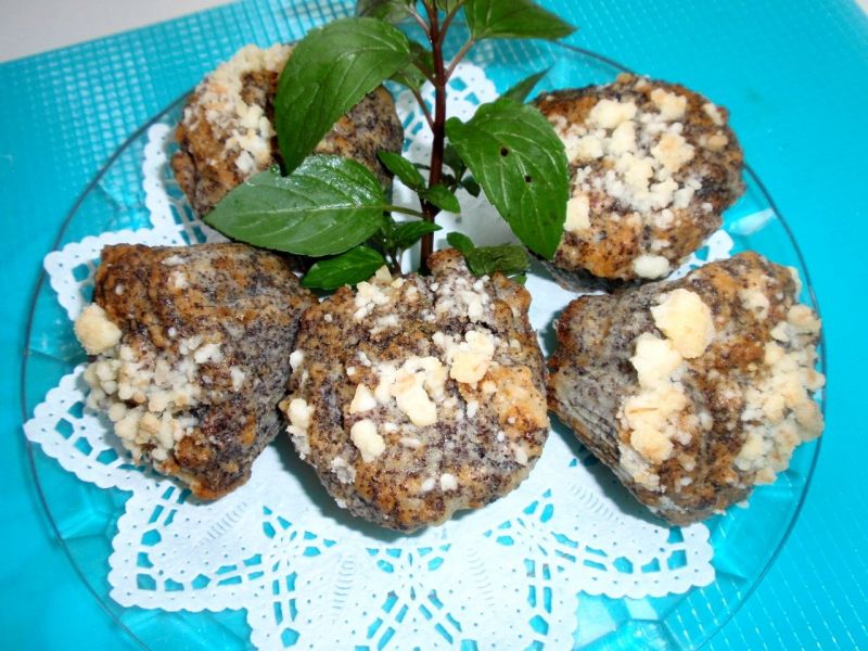 Muffinki z  makiem