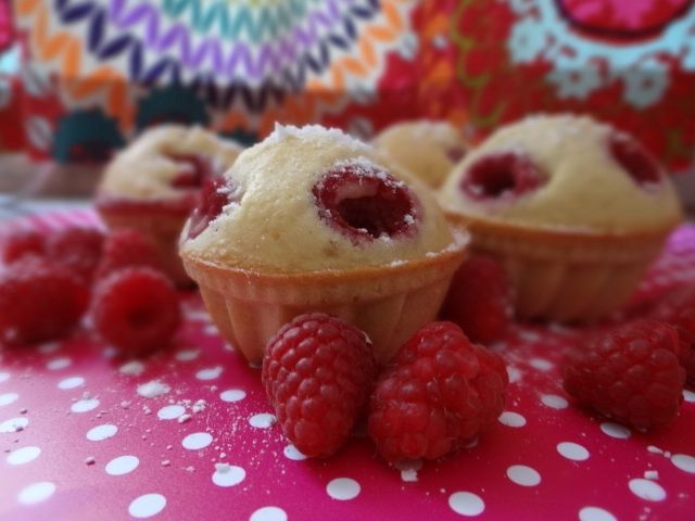 Muffinki z malinami Muffinki z malinami