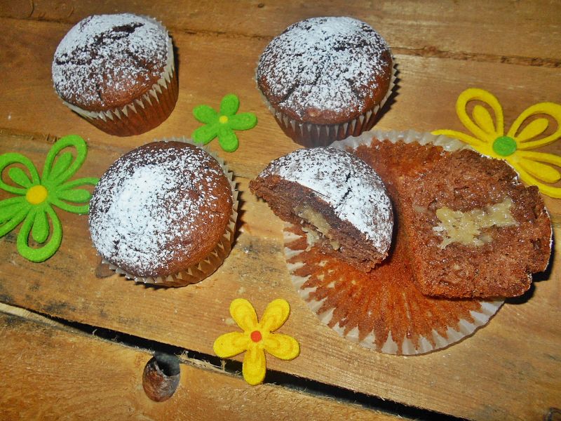 Muffinki z nadzieniem kokosowym Muffinki z nadzieniem kokosowym