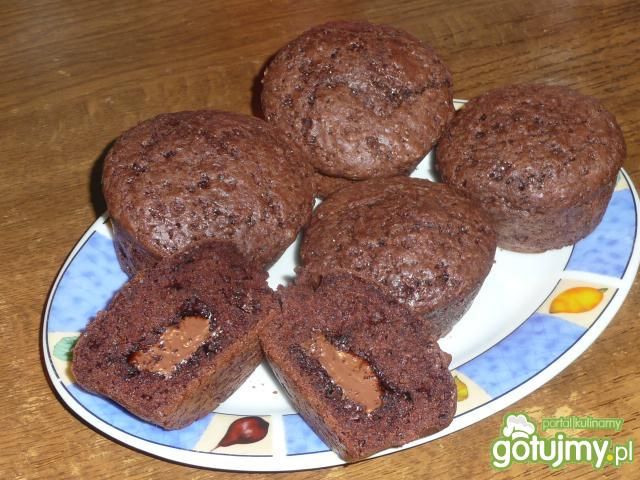 Muffinki z Nutellą 2