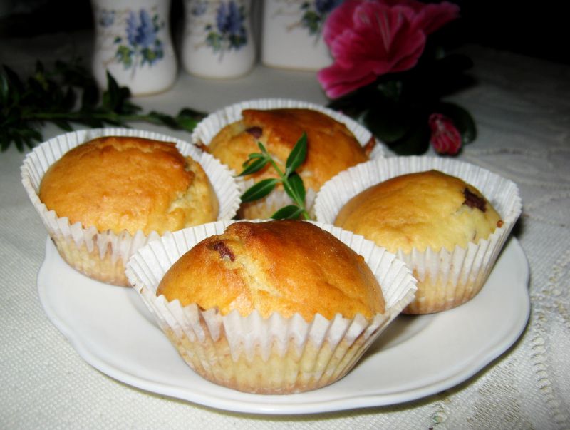 Muffinki z nutką pomarańczy Muffinki z nutką pomarańczy