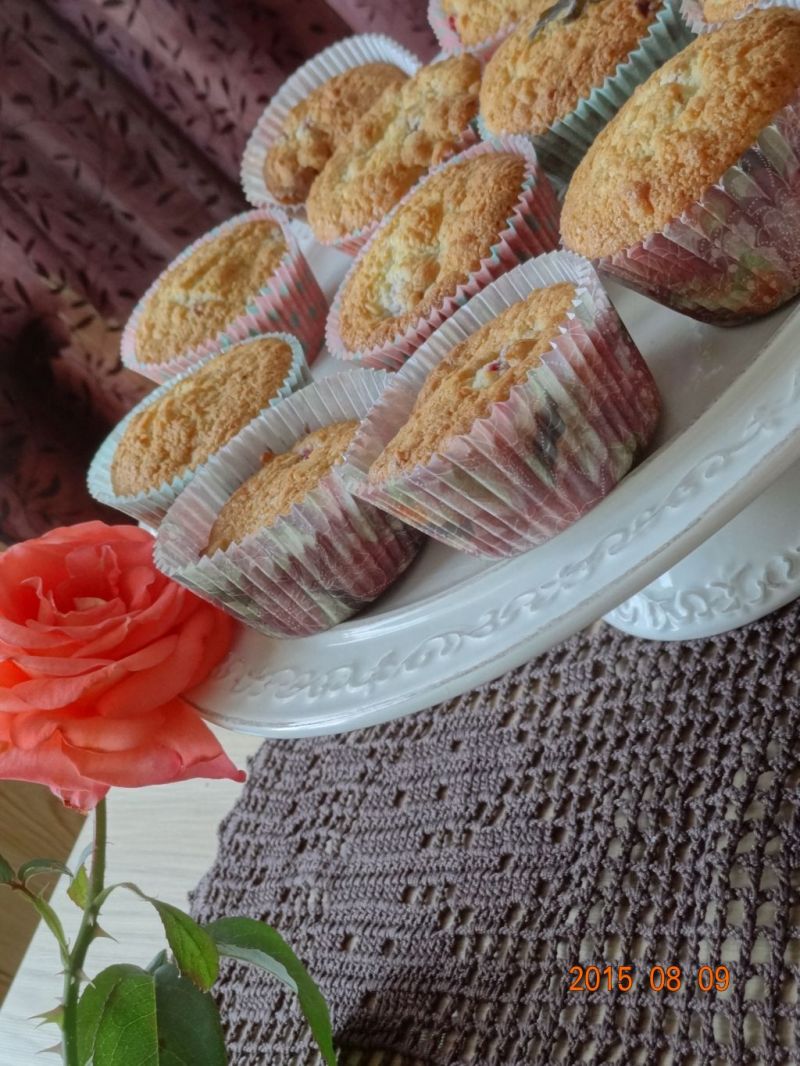 Muffinki z owocami