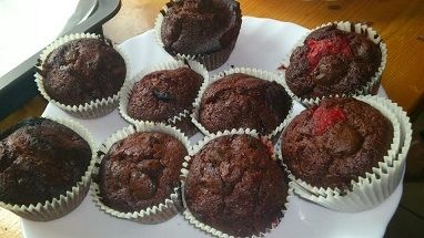 Muffinki z porzeczkami  Muffinki z porzeczkami