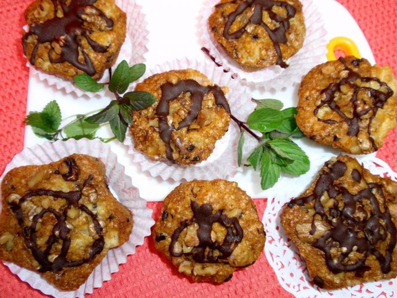 Muffinki z rabarbarem Muffinki z rabarbarem