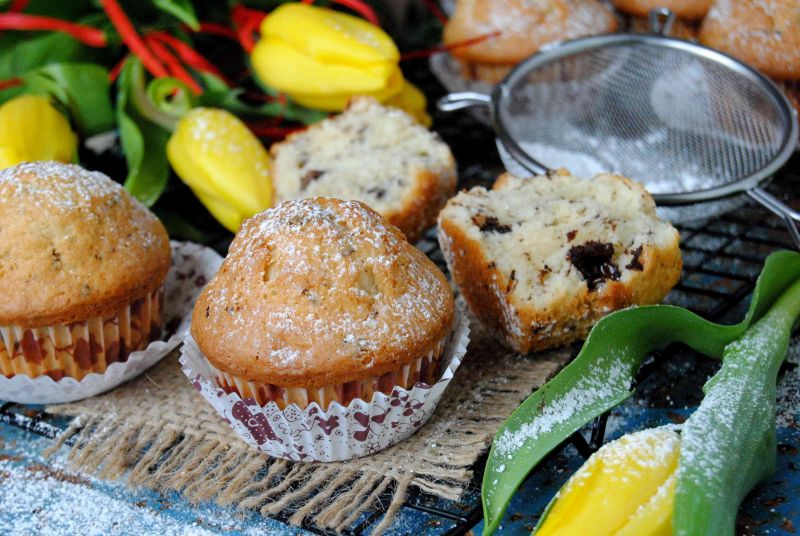 Muffinki z ricottą  Muffinki z ricottą