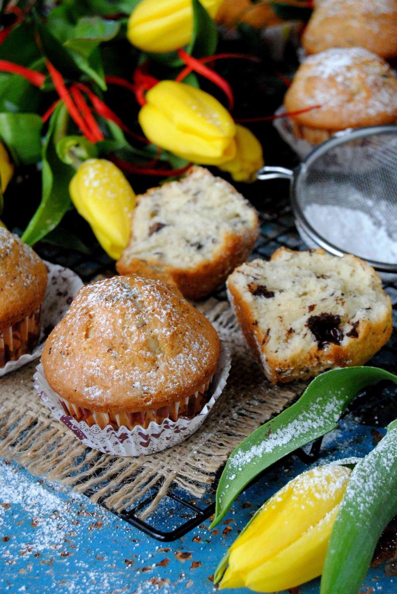 Muffinki z ricottą  Muffinki z ricottą