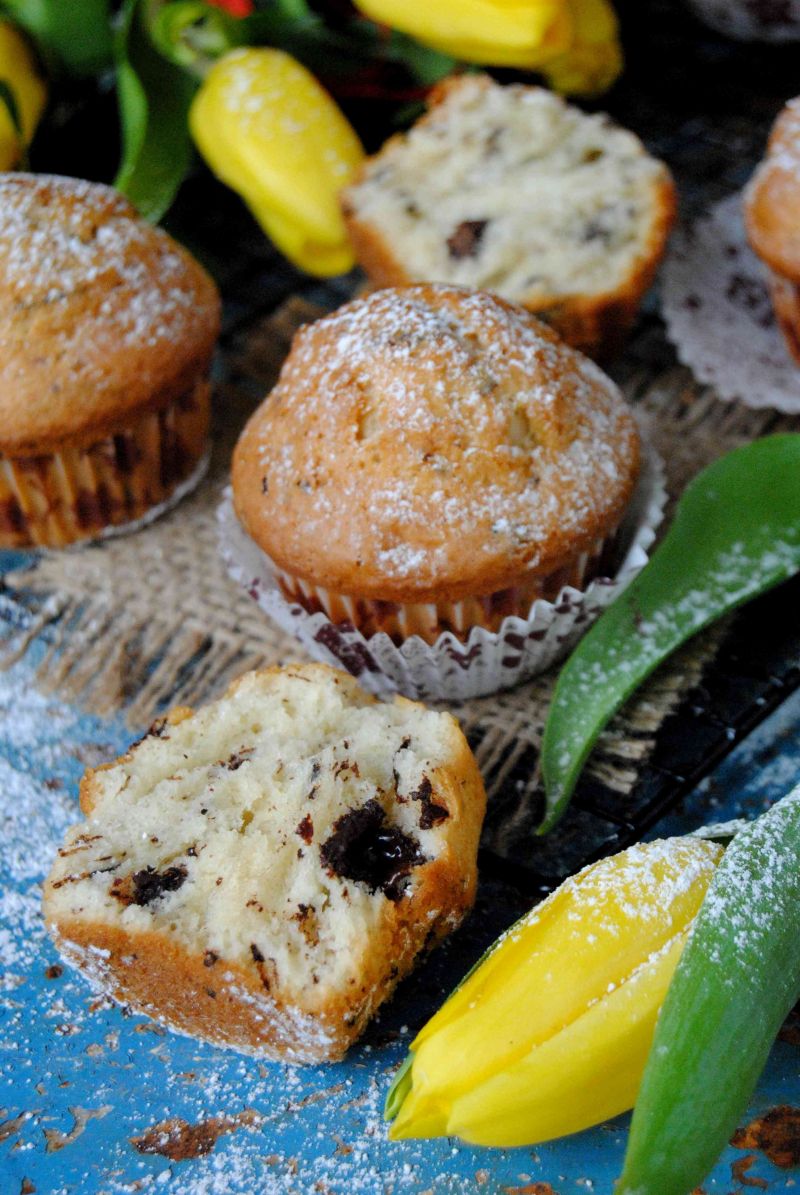 Muffinki z ricottą  Muffinki z ricottą