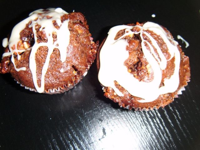 Muffinki z snikersami Muffinki z snikersami