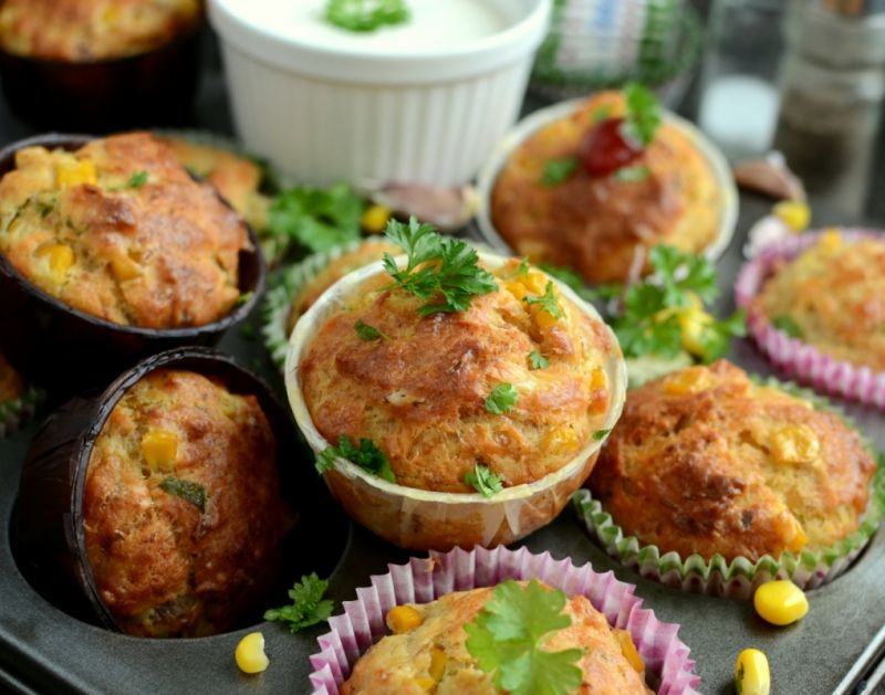 Muffinki z tuńczykiem i kukurydzą Muffinki z tuńczykiem i kukurydzą