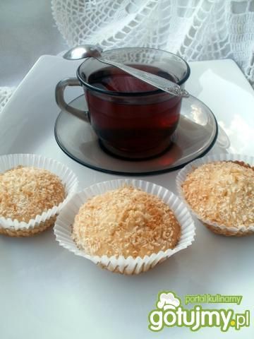 Muffinki z wiórkami kokosowymi