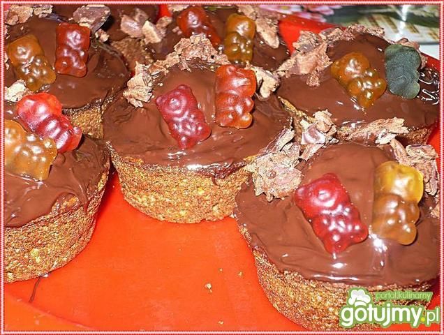 Muffinki z żelkami Muffinki z żelkami