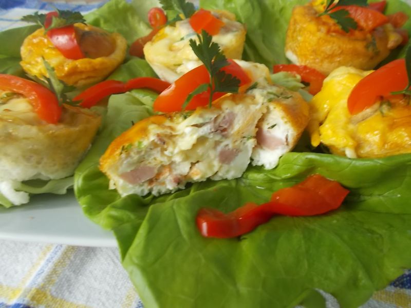 Muffinkowa jajecznica Muffinkowa jajecznica