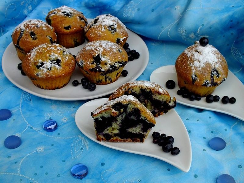 Muffinkowe jagodzianki Muffinkowe jagodzianki