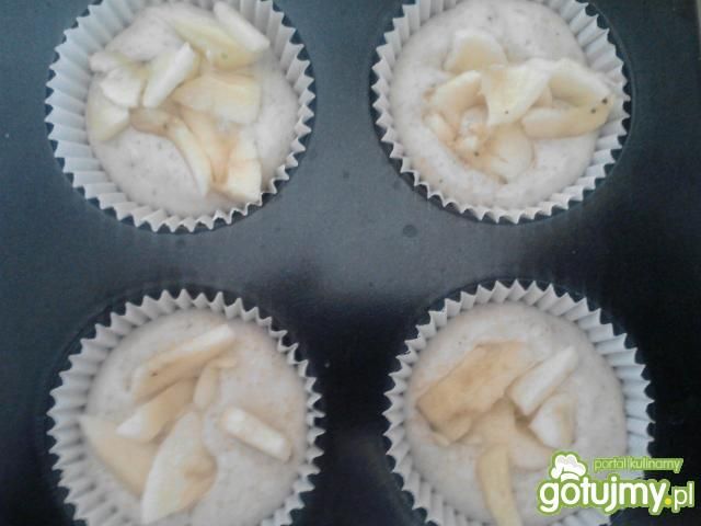 Muffiny bananowe z mąki orkiszowej