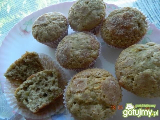 Muffiny bananowo-cynamonowe