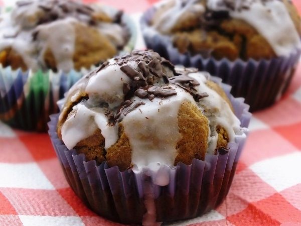 Muffiny cappuccino z czekoladą