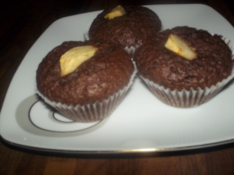 Muffiny cynamonowe z jabłkiem