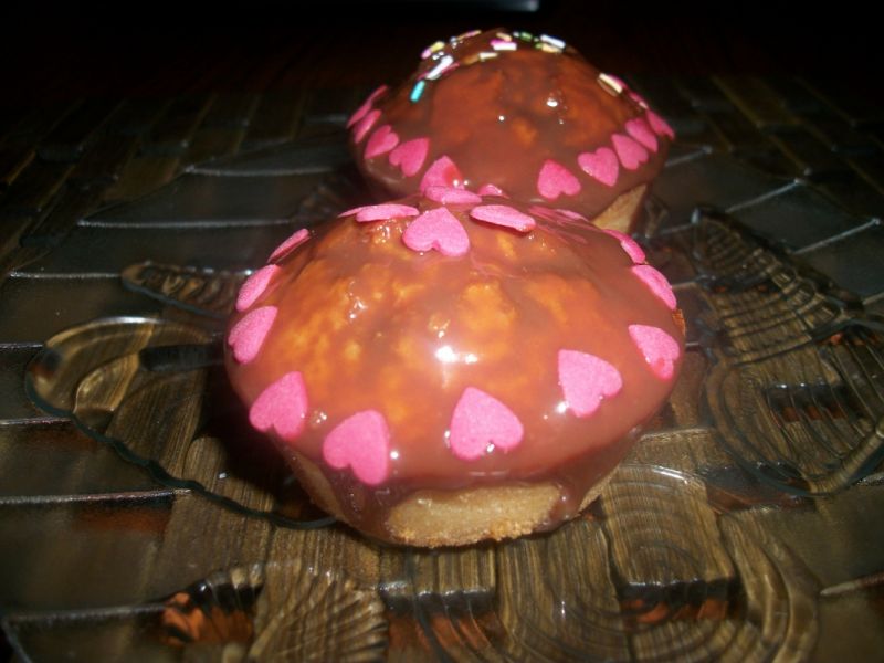 Muffiny cytrynowe z polewą czekoladową wg Zub3r'a