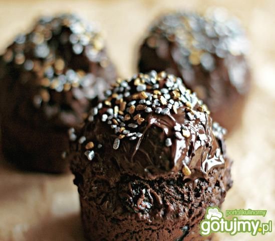 Muffiny czekoladowo-wiśniowe Muffiny czekoladowo-wiśniowe