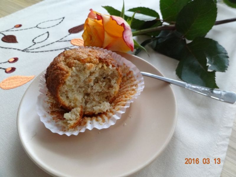 Muffiny kokosowo - pomarańczowe