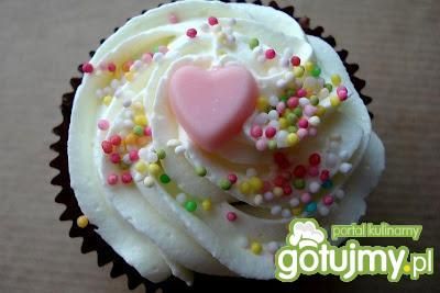 Muffiny kukurydziane z serduszkiem