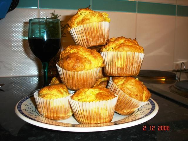 Muffiny marchewkowo- ananasowe