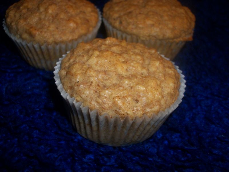 Muffiny owsiano-cynamonowe