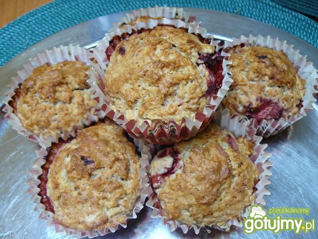 Muffiny truskawkowe. Muffiny truskawkowe.